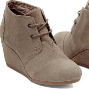 Toms Wedge Booties